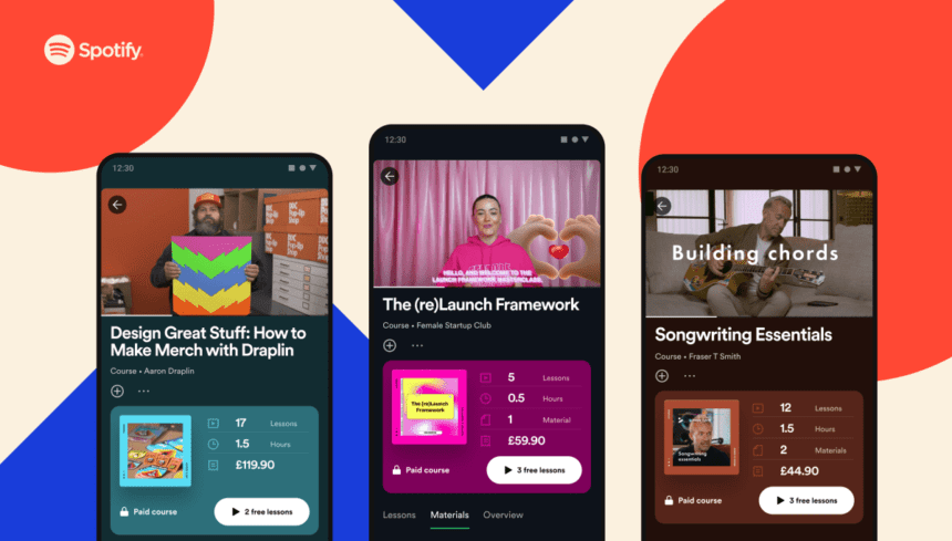spotify-prueba-cursos-en-video-para-ensenar-desde-produccion-musical-hasta-excel-|-techcrunch
