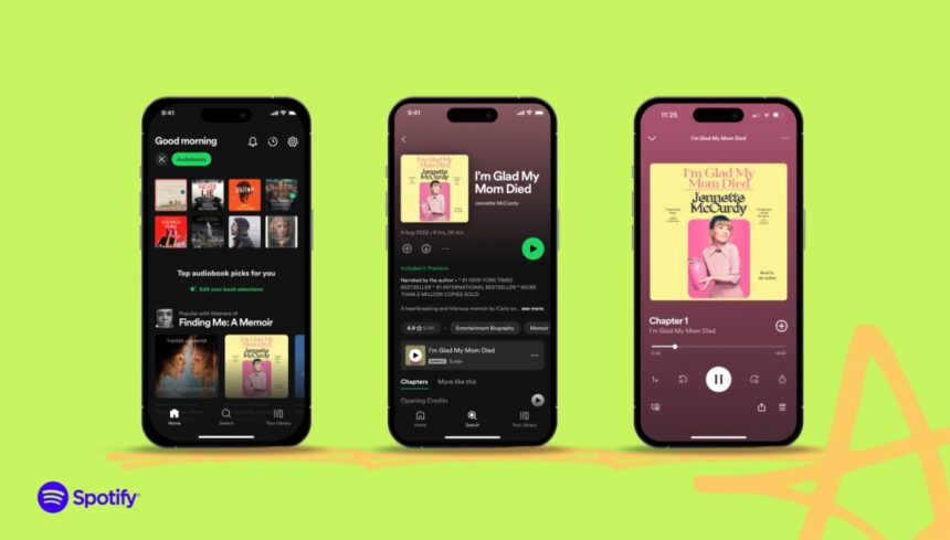 spotify-lleva-su-beneficio-de-audiolibros-para-usuarios-premium-a-canada,-irlanda-y-nueva-zelanda-|-techcrunch