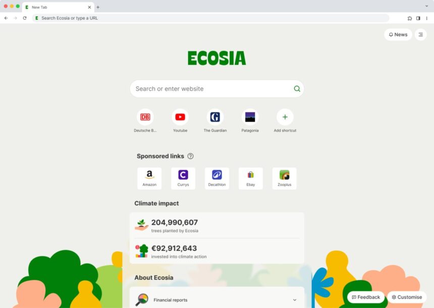 ecosia-lanza-un-navegador-multiplataforma-e-inicia-un-programa-de-enlaces-de-afiliados-|-techcrunch