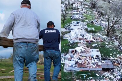 cinco-muertos-despues-de-que-130-tornados-arrasaran-el-corazon-de-estados-unidos;-la-operacion-bendicion-ayuda-a-la-reconstruccion