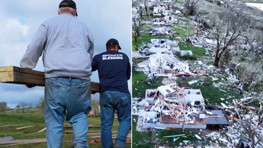 cinco-muertos-despues-de-que-130-tornados-arrasaran-el-corazon-de-estados-unidos;-la-operacion-bendicion-ayuda-a-la-reconstruccion