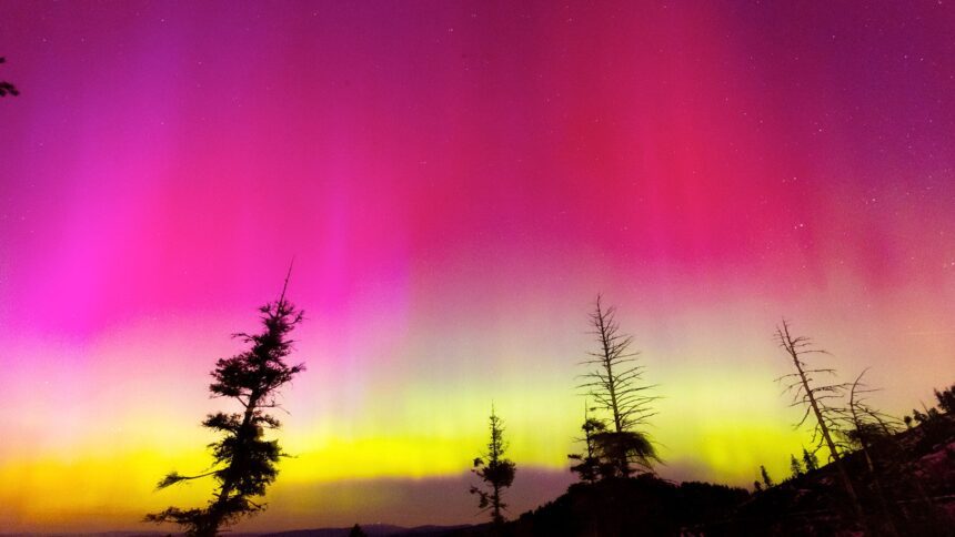 los-estadounidenses-disfrutan-de-un-historico-‘espectaculo-de-luces’-en-los-lugares-celestiales,-la-obra-de-dios-en-exhibicion