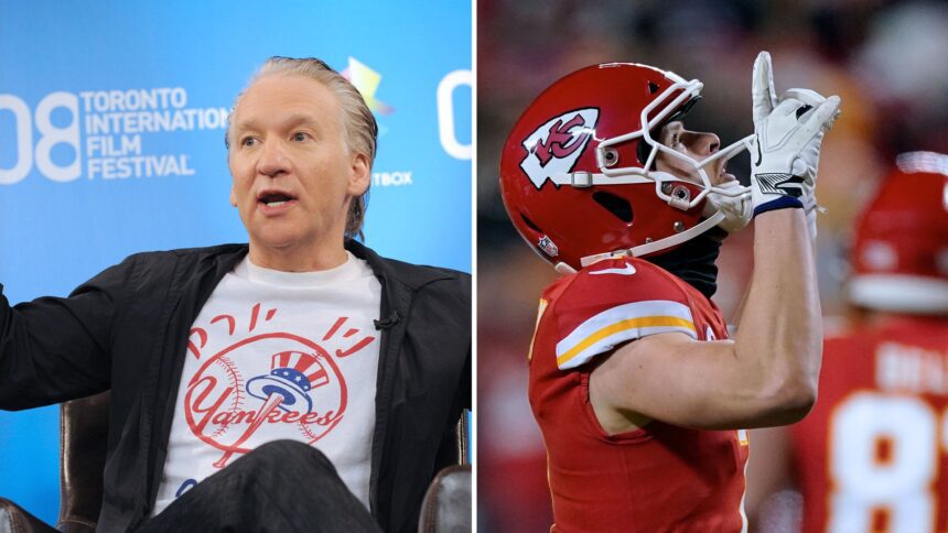 ‘no-veo…-el-gran-crimen’:-bill-maher-defiende-a-harrison-butker-de-los-chiefs-en-medio-del-furor-de-la-graduacion